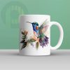 Mug With Humming Bird Printing