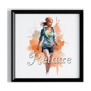 Relaxe and Win Girls Photo Frame